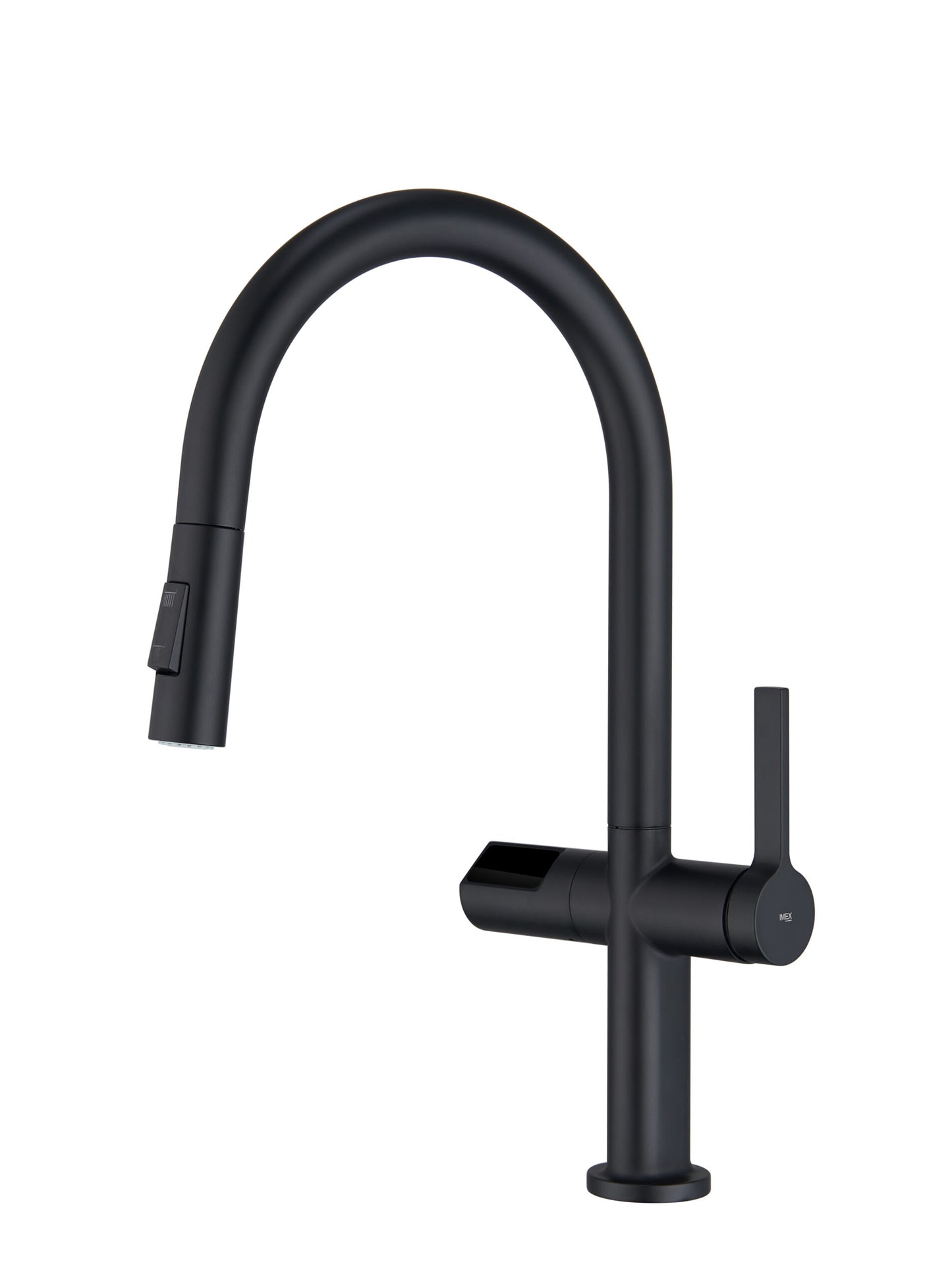 MATT BLACK PULL-OUT SINGLE-LEVER KITCHEN FAUCET