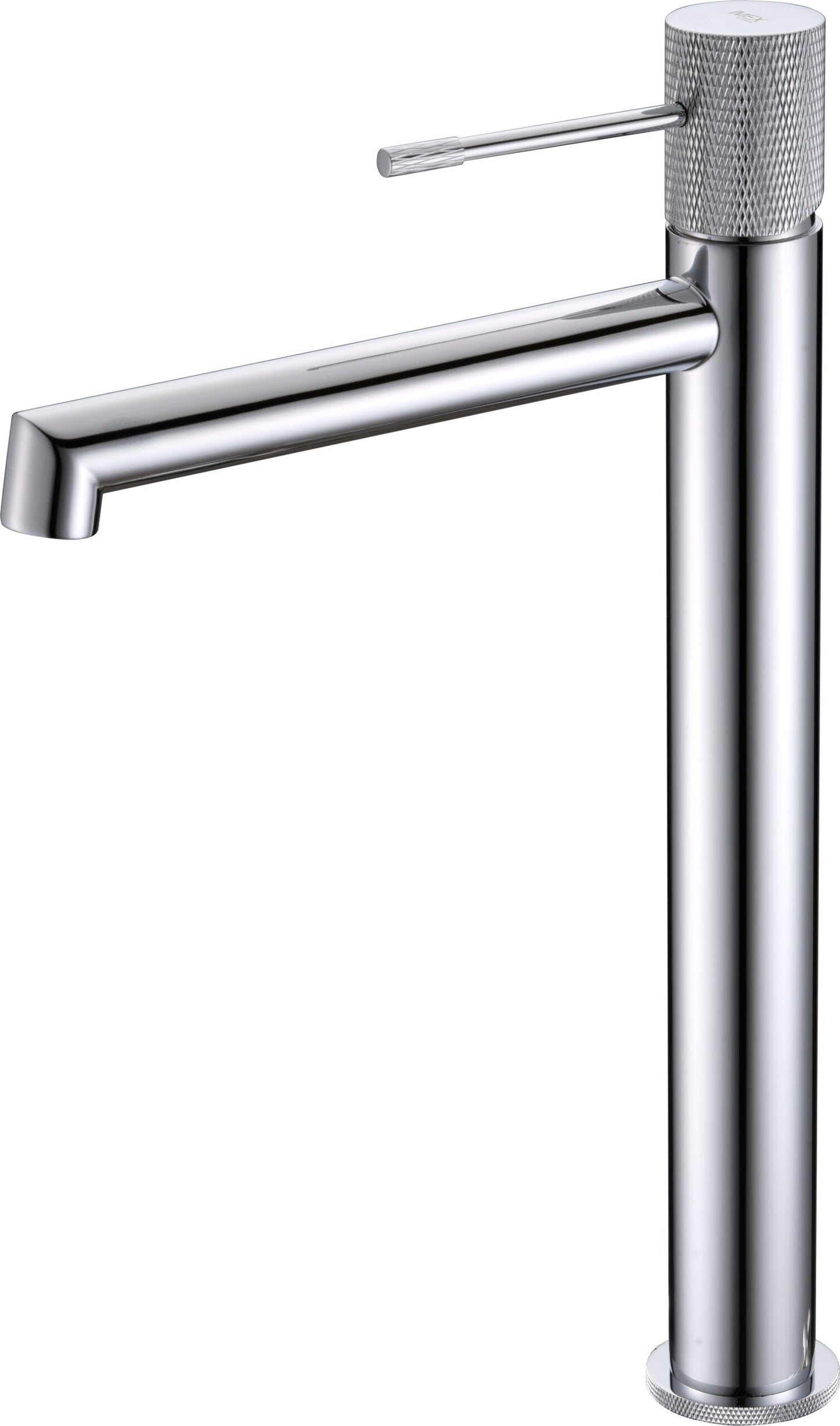 SINGLE-LEVER BASIN MIXER XL-SIZE WITH HIGH CHROME SPOUT