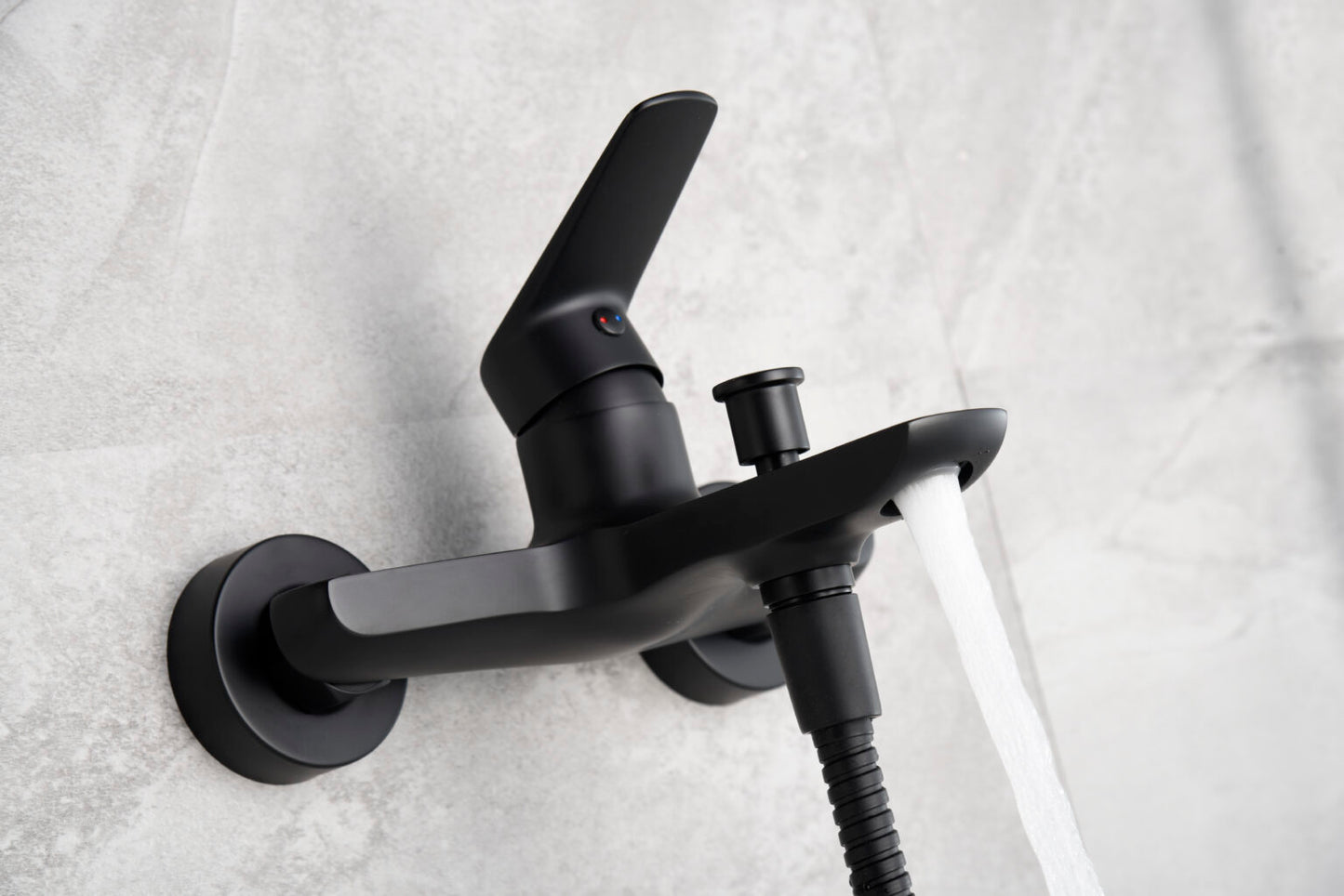 BATH/SHOWER FAUCET MOD, MATT BLACK