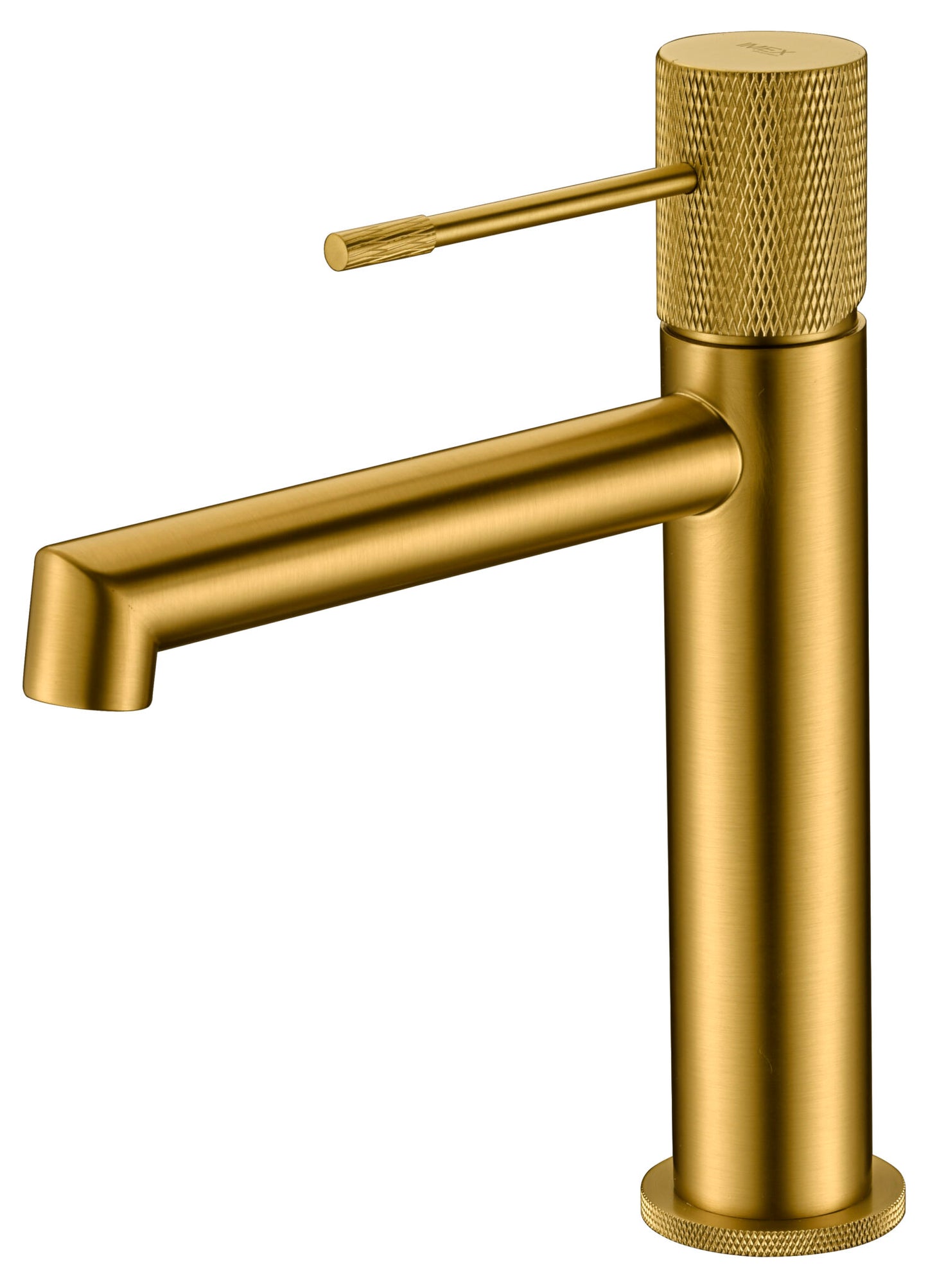 BRUSHED GOLD WASHBASIN MIXER