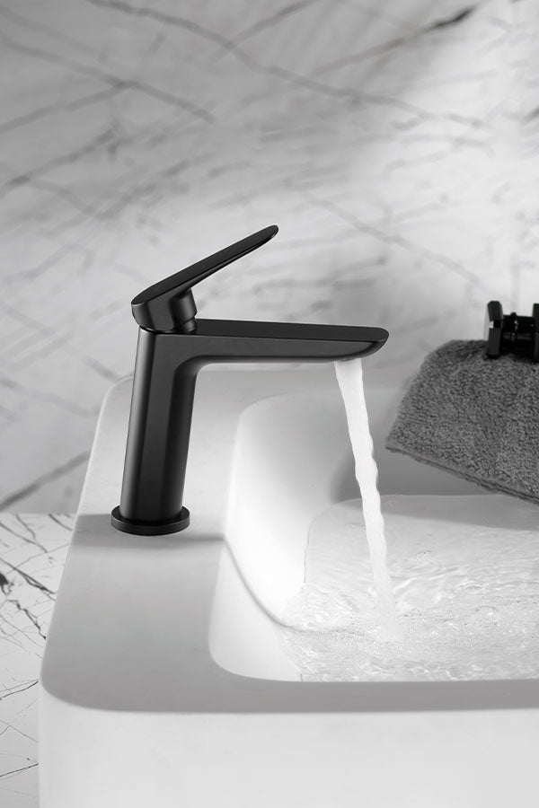 MATTE BLACK BASIN MIXER