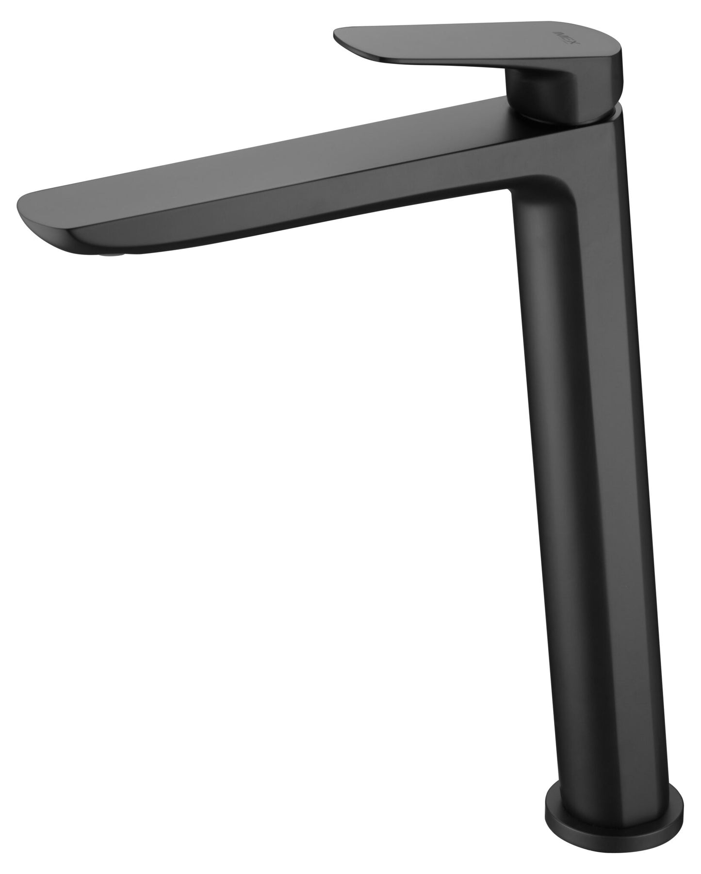 SINGLE-LEVER BASIN MIXER XL-SIZE WITH HIGH SPOUT, MATT BLACK