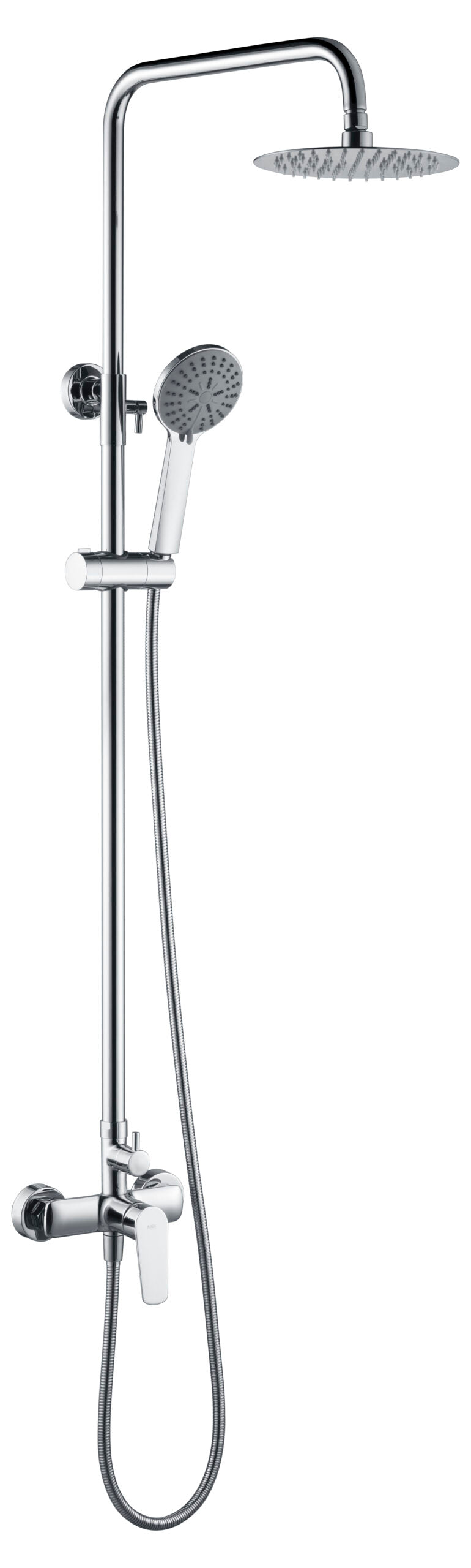 CHROME SINGLE-LEVER SHOWER BAR