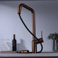 ROSE GOLD PULL-OUT SINGLE-LEVER KITCHEN FAUCET