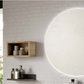Mirror Round LED-Antifog System 70cm