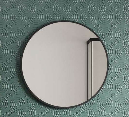 Black-framed mirror 70cm & 80cm
